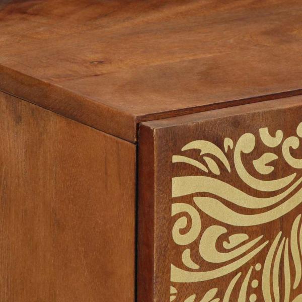 Sideboard 40x33x75 cm Massivholz Mango