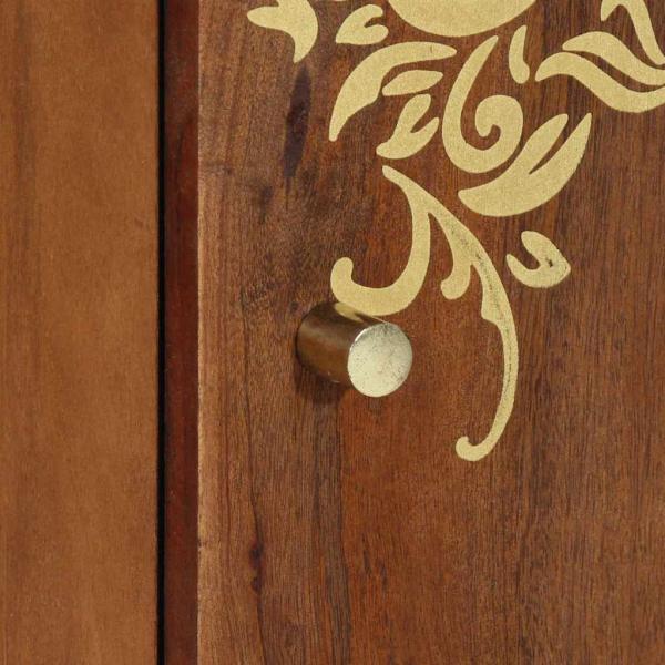 Sideboard 40x33x75 cm Massivholz Mango