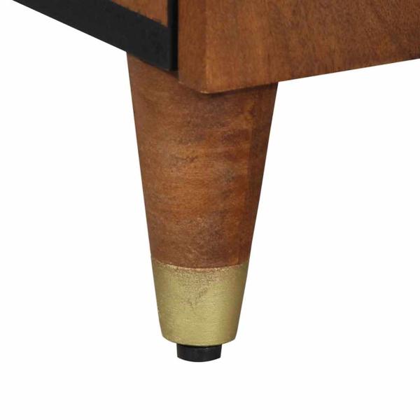 Sideboard 40x33x75 cm Massivholz Mango