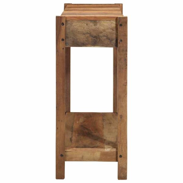 Konsolentisch 107x33x76 cm Recyceltes Massivholz