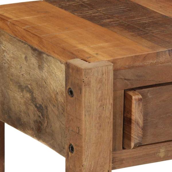Konsolentisch 107x33x76 cm Recyceltes Massivholz