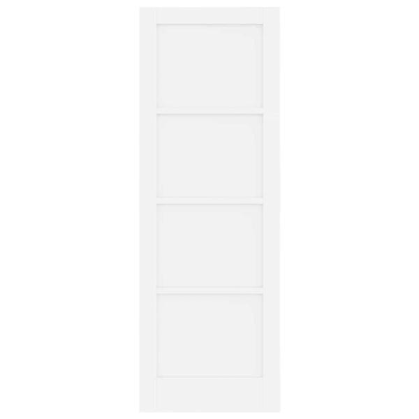 Innentür "ORKDAL" Weiß 73,5x211x4 cm Holz aus massivem Kiefer