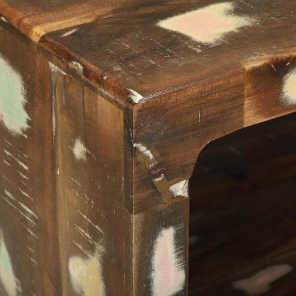 Couchtisch 90x50x35 cm Massivholz Altholz