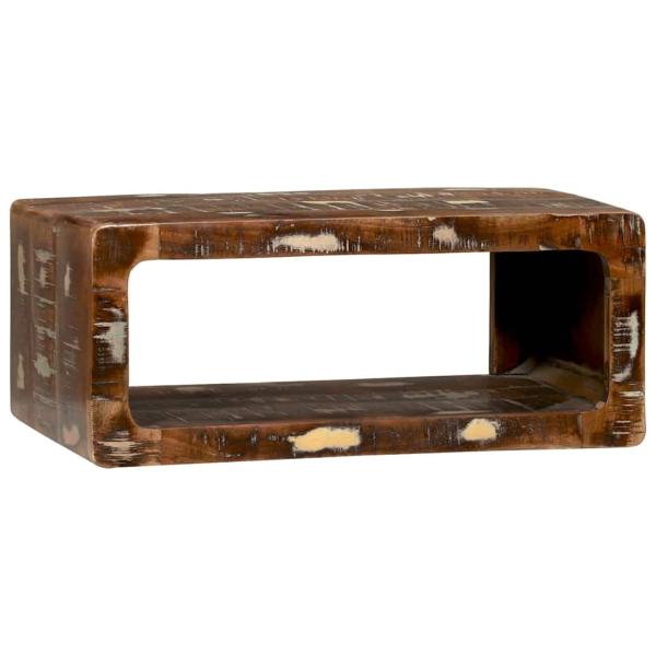 ARDEBO.de - TV-Schrank Multicolor 60x30x25 cm Massivholz Altholz