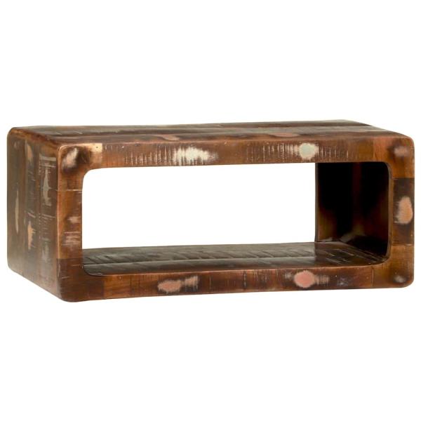 TV-Schrank Multicolor 60x30x25 cm Massivholz Altholz