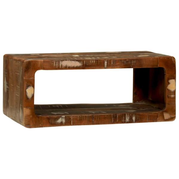 TV-Schrank Multicolor 60x30x25 cm Massivholz Altholz