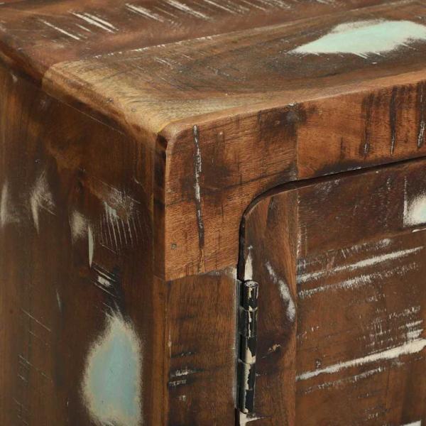 Couchtisch Bunt 80x54x45 cm Massivholz Altholz