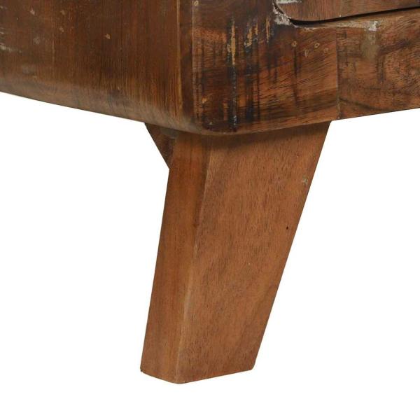 Couchtisch Bunt 80x54x45 cm Massivholz Altholz