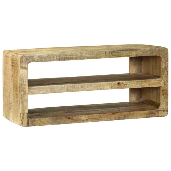ARDEBO.de - TV-Schrank 80x32x36 cm Massivholz Mango