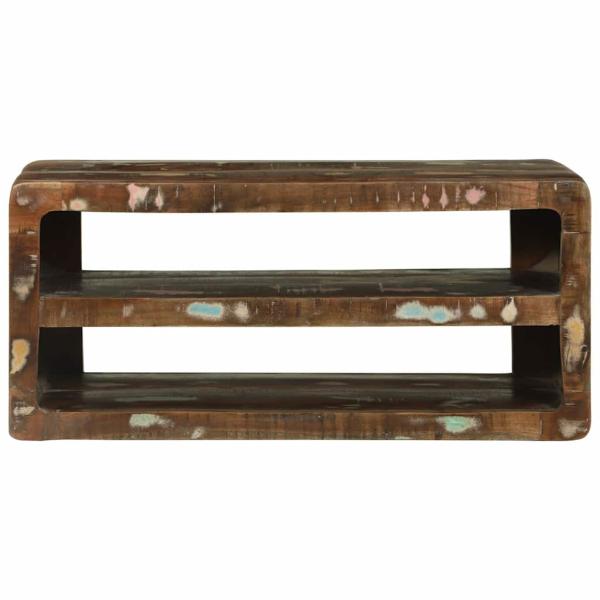 TV-Schrank 80x32x36 cm Massivholz Altholz