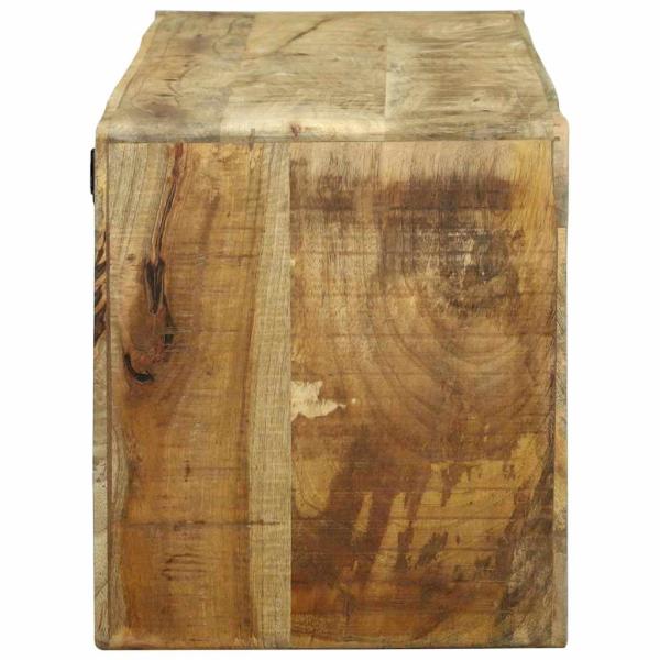 TV-Schrank 100x32x36 cm Mango Massivholz