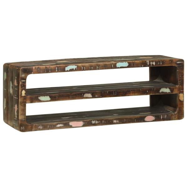 TV-Schrank 100x32x36 cm Massivholz Altholz