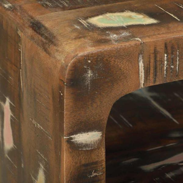 TV-Schrank 100x32x36 cm Massivholz Altholz