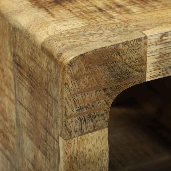 TV-Einheit 36x36x30 cm Massivholz Mango