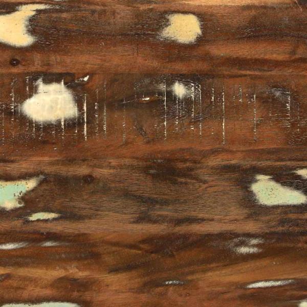 Fernsehtisch 36x36x30 cm Massivholz Altholz