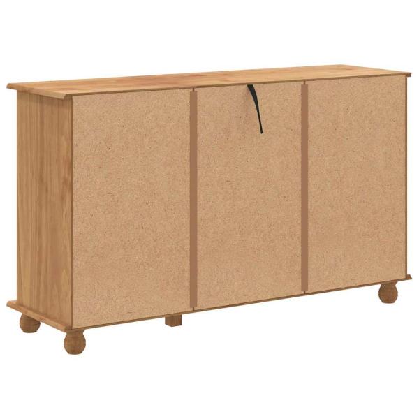 Kommode "ASKIM" 79x40x133.5 cm Massivholz Kiefer