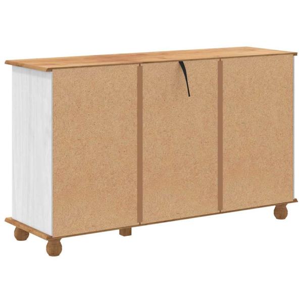 Schubladenkommode mit Schubladen ASKIM Weiß 79 x 40 x 133,5 cm