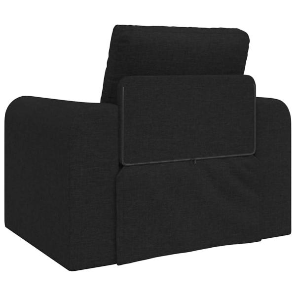 Boden Schlafsofa 2-in-1 Schwarz 98x71x83 cm