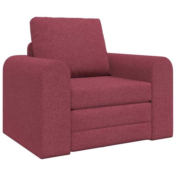 Boden Schlafsofa 2-in-1 Burgunderrot 98x71x83 cm Stoff