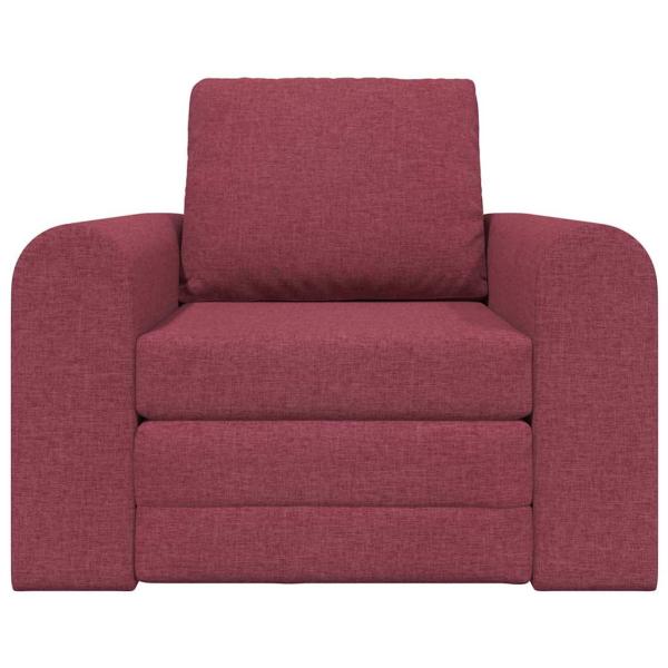 Boden Schlafsofa 2-in-1 Burgunderrot 98x71x83 cm Stoff