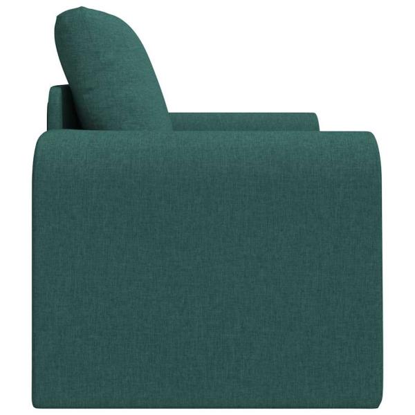 Boden Schlafsofa 2-in-1 Dunkelgrün 98x71x83 cm Stoff