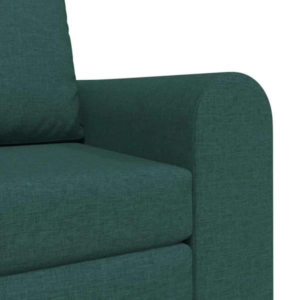 Boden Schlafsofa 2-in-1 Dunkelgrün 98x71x83 cm Stoff