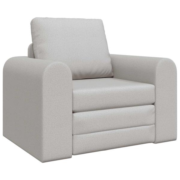Schlafsofa 2-in-1 Wolkengrau 98x71x83 cm Stoff