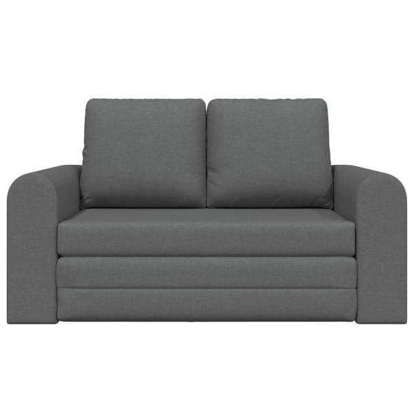 Boden Schlafsofa 2-in-1 Dunkelgrau 148x71x83 cm Stoff