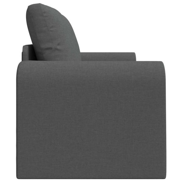 Schlafsofa Dunkelgrau 148 x 71 x 83 cm Stoff
