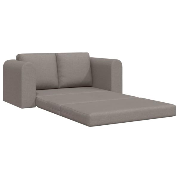 Schlafsofa Taupe 148 x 71 x 83 cm Stoff