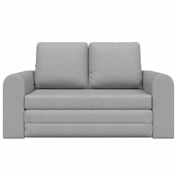 Boden Schlafsofa 2-in-1 Wolken Grau 148x71x83 cm Stoff
