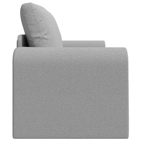 Boden Schlafsofa 2-in-1 Wolken Grau 148x71x83 cm Stoff