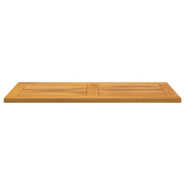 Tischplatte 90x45x2,2 cm Rechteckig Massivholz Akazie