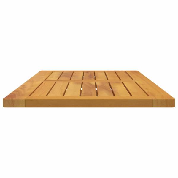 Tischplatte 90x45x2,2 cm Rechteckig Massivholz Akazie