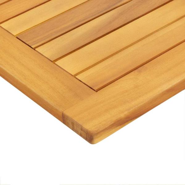 Tischplatte 90x45x2,2 cm Rechteckig Massivholz Akazie