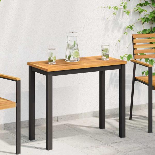 ARDEBO.de - Tischplatte 100x50x2,2 cm Rechteckig Massivholz Akazie