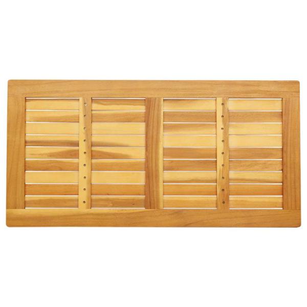 Tischplatte 100x50x2,2 cm Rechteckig Massivholz Akazie