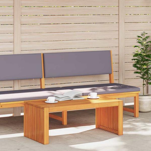 Garten Couchtisch 90x45x35 cm Massivholz Akazie