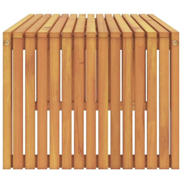 Garten Couchtisch 90x45x35 cm Massivholz Akazie
