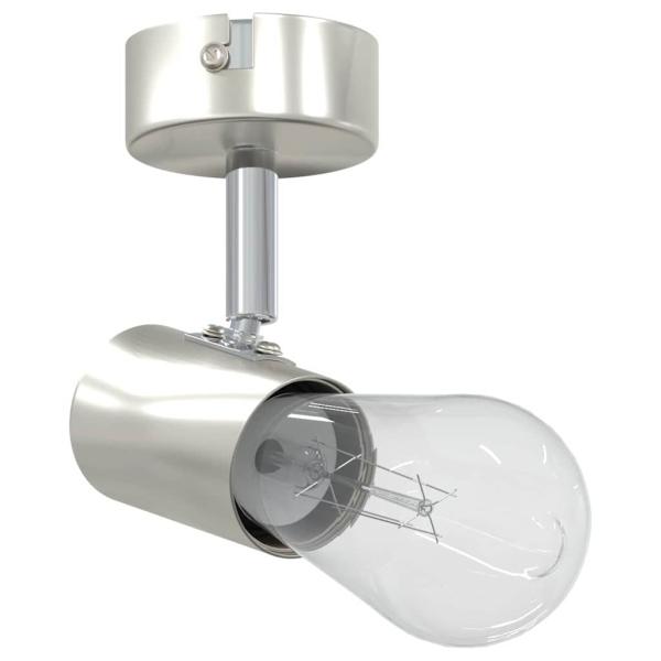 Deckenstrahler 1 Wege verstellbar Gebürstetes Nickel E27