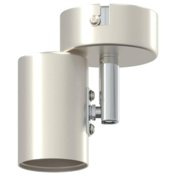 Deckenstrahler 1 Wege verstellbar Gebürstetes Nickel E27