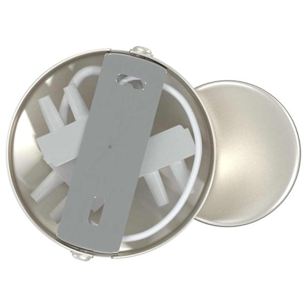 Deckenstrahler 1 Wege verstellbar Gebürstetes Nickel E27
