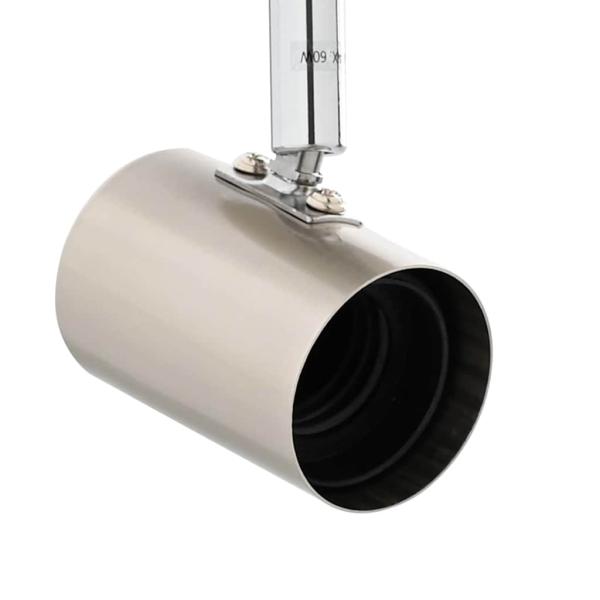Deckenstrahler 1 Wege verstellbar Gebürstetes Nickel E27