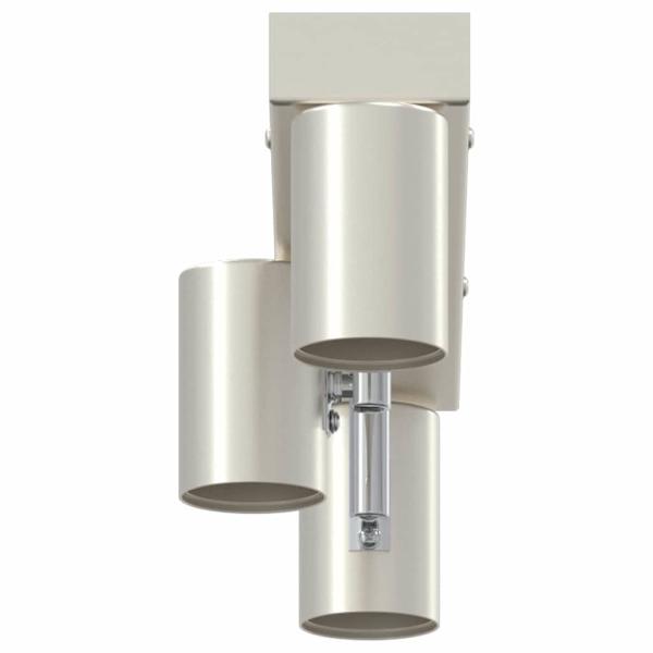 Deckenstrahler 3-Wege Verstellbare Gebürstetes Nickel E27
