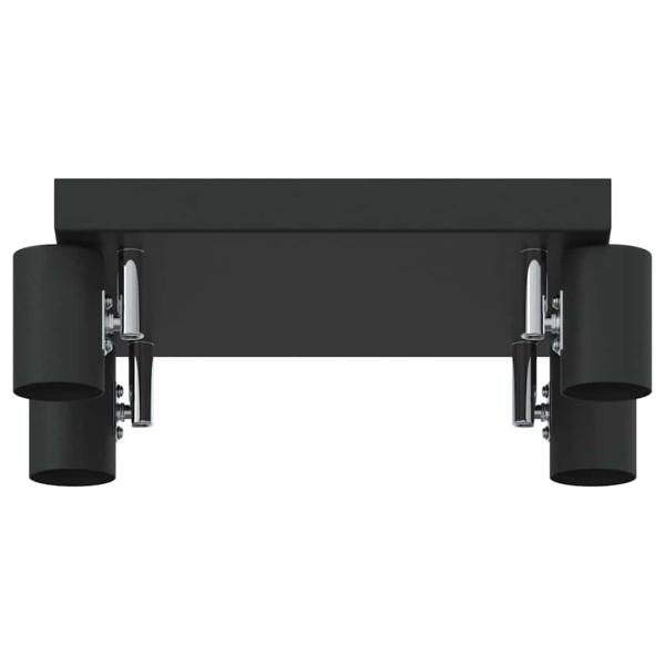 Deckenstrahler 4-Weg verstellbar Schwarz E27