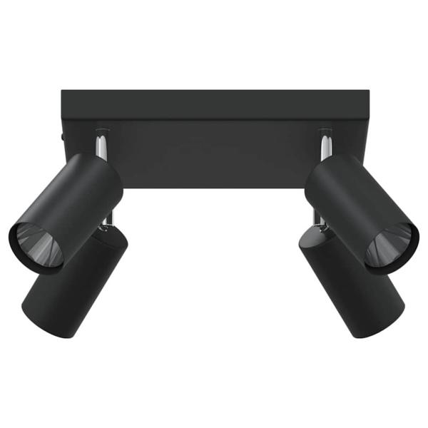 Decken-Spotlight 4-Wege verstellbar Schwarz GU10