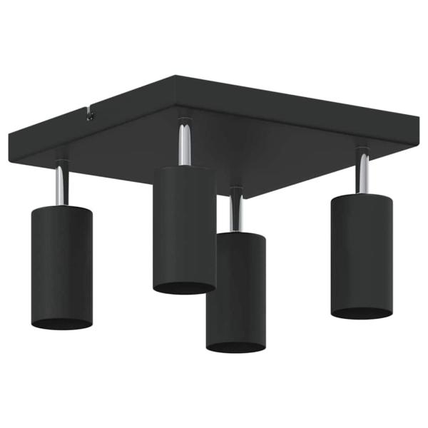 Decken-Spotlight 4-Wege verstellbar Schwarz GU10