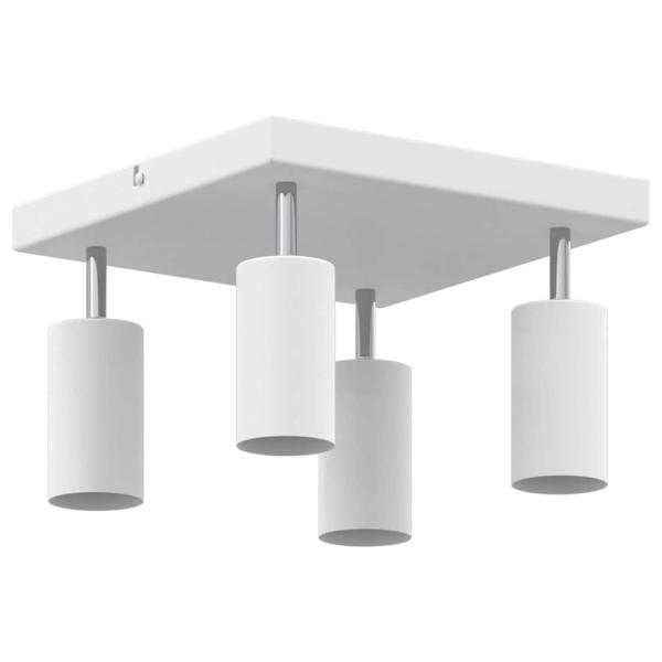 Deckenstrahler 4-Wege Verstellbar Weiß GU10