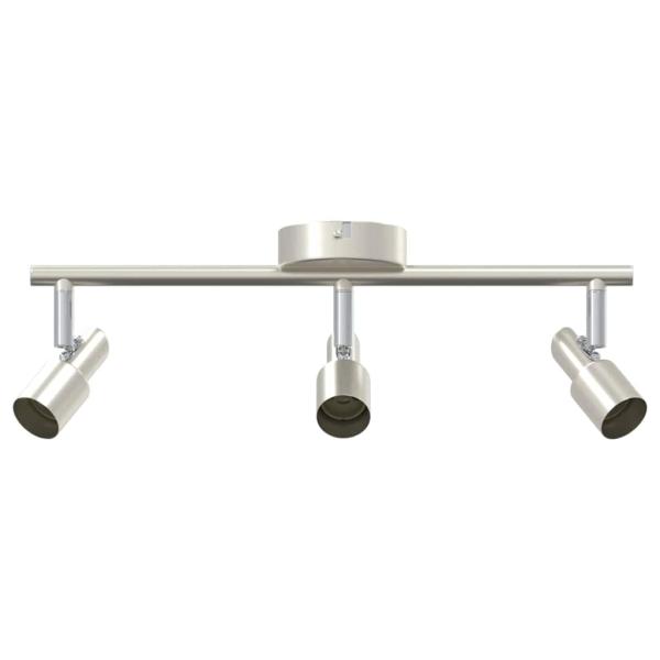 Decken-Spotlight 3 Wege Verstellbar Gebürstetes Nickel GU10