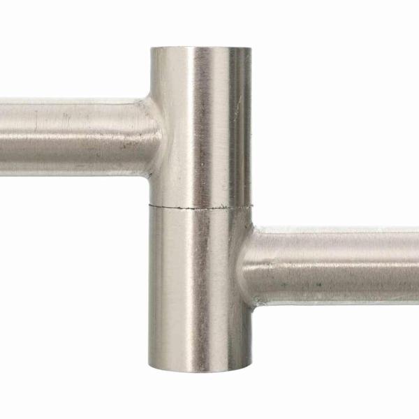 Deckenstrahler 6-fach verstellbar Gebürstetes Nickel GU10
